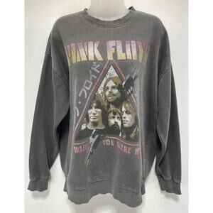 Buckle Goodie Two Sleeves Pink Floyd Oversized Sweater Size Medium